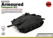 SSMODEL 1/200 Flammpanzer 38 t Resin Model Kit TSS2000185