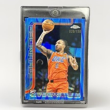 Topps Chrome Jaylin Williams Blue RayWave Refractor  /150