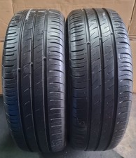 2x 185/60R15 84H KUMHO ECOWING  PARTWORN DOT  12/17 *6.5 MM TREAD TYRE PAIR