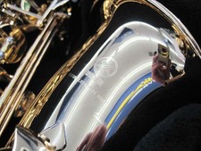 YAMAHA YAS-380 Alto Saxophone Gold Used with Semi-Hard Case Mouthpiece