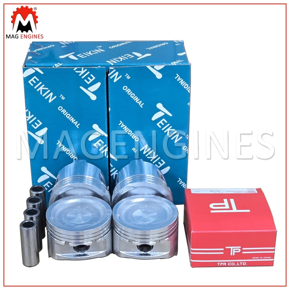 JUEGO DE PISTÓN Y ANILLO HYUNDAI / KIA G4HG PARA i10 ATOS/SANTRO KIA PICANTO 12V 1.1 LTR Foto 3 de 4