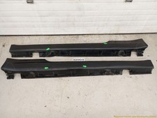 Bmw 645ci 650i E63 E64 Pair Of Rocker Panel Side Skirt Black Fits 2004-2010 04