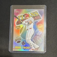 Topps 2026 Series 1 Mike Trout Titans of the Game TOG-2 Los Angeles Angels Card