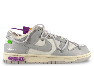 Size 9M/10.5W - Nike Dunk Low Off-White 'Lot 3 of 50' DM1602-118 Brand New