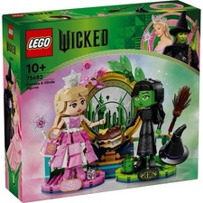 Image of RRP £50 LEGO Wicked Elphaba and Glinda Figures Movie Set 75682