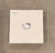 NEW SEALED Oura Ring 4 Smart Ring Size 9 Activity Tracker 4th Gen Silver