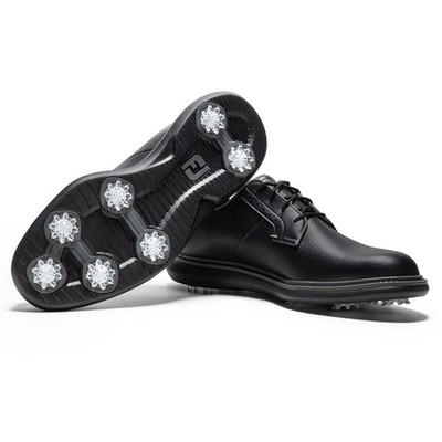 FootJoy Traditions Blucher Golfschuhe für Herren in Schwarz