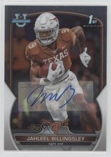 2022 Bowman U Chrome Chrome Prospect Auto Jahleel Billingsley #26 Auto nd3