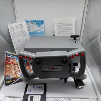 CH Products Virtual Pilot Pro Flight Simulator Yoke PC 15-Pin New Open Box
