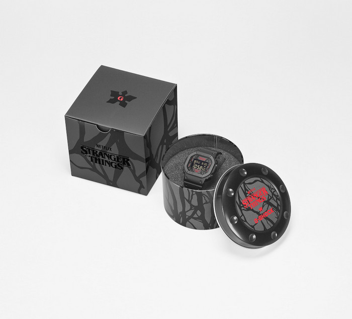 Casio G-Shock DW5600STT-1 STRANGER THINGS EDITION Black Watch