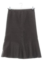 GUCCI Glockenrock Damen Rock Gr. DE 36 anthrazit Business-Look