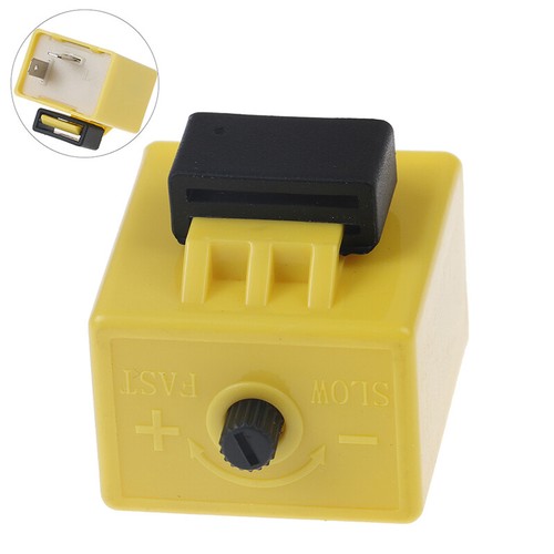 12V 2 Pin einstellbare Frequenz LED Blinkrelais Blinker Blinkeranzeige'J4 - Picture 9 of 12