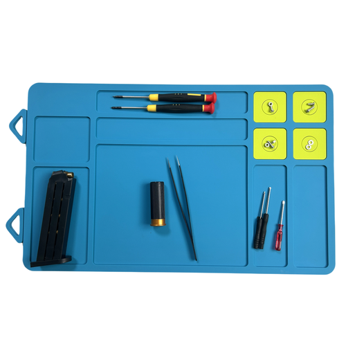 Gun Cleaning Mat Pad Rubber Repair 15.9" x 9.8" for Pistol Handgun tool kit - Picture 9 of 32