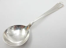 ANTIQUE GORHAM OLD FRENCH PAT. 1904 STERLING SILVER BOUILLON SPOON - 27.4 GRAMS