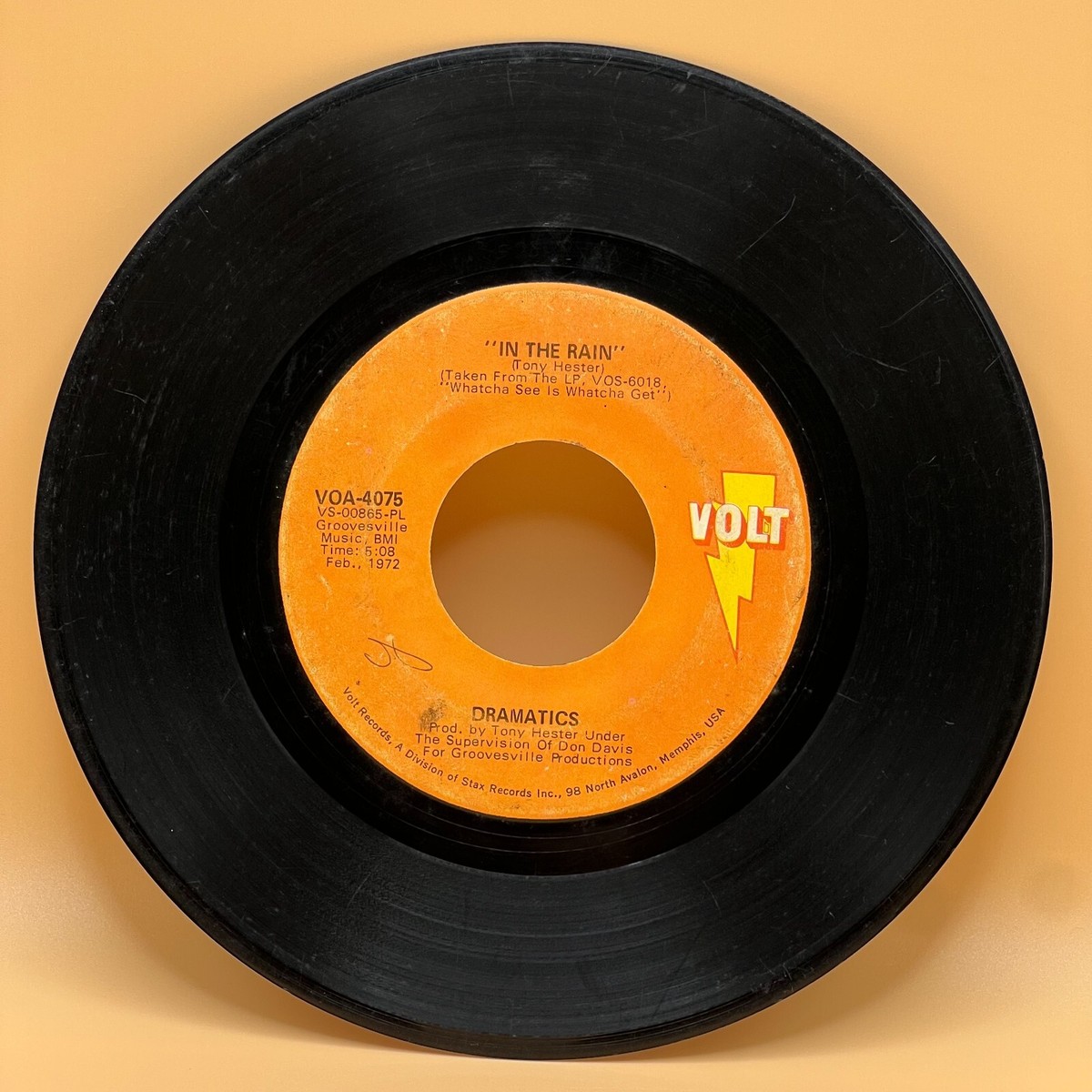 The Dramatics - In The Rain / (Gimmie Some) Good Soul Music 45Rpm