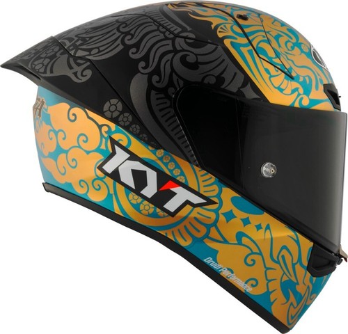 Casco KYT KX-1 Race GP - Bastianini Indonesia 2023 réplica mate