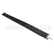 2Sets 59.5x4.2cm Black Leather 120 Accordion Bass Left Hand Strap w/ Hardware