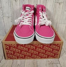 Vans Shoes Girls Size 7 Pink Filmore Hi Fusch...