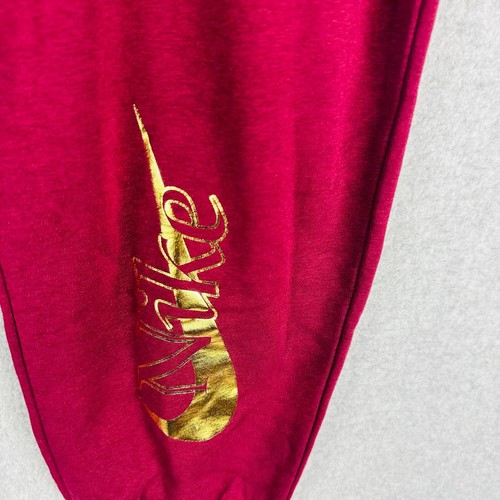 Nike Damen Gr. XL Jogginghose weinrot Pull On Sporthose Taschen RN56323 - Bild 9 von 10