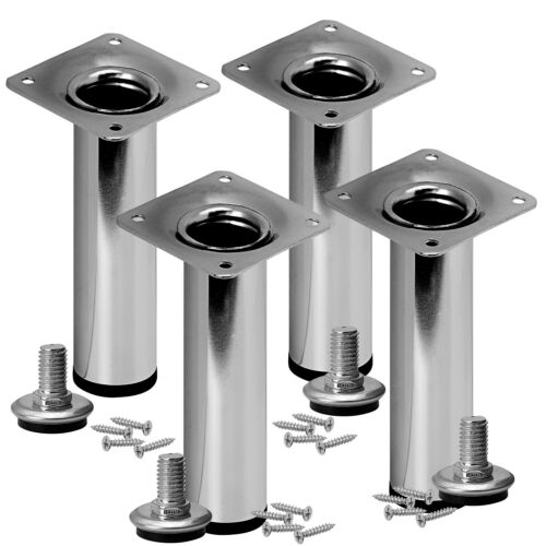 Möbelfüße verstellbar Möbelbeine Metall Schrankfüße Sofafüße Bettfüße Ø30mm 4Stk - Bild 7 von 9