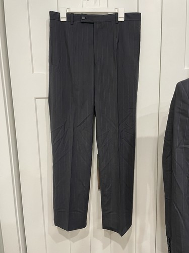 DOLCE & GABBANA Men Striped Gray Wool Suit Size IT 52 US 42 Two Piece - Picture 7 of 11