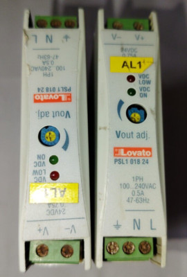 LOVATO PSL1 018 24 POWER SUPPLY (LOT OF 2PCS)