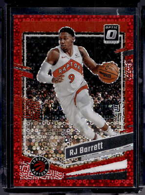 2023-24 Donruss Optic #1 RJ Barrett Fast Break Red #/75 | eBay