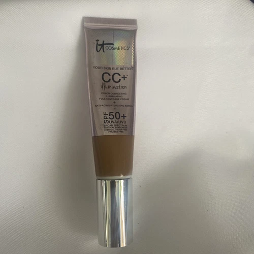 IT COSMETICS CC+ ILLUMINATION FULL COVERAGE CREAM RICH  1.08 OZ NWOB