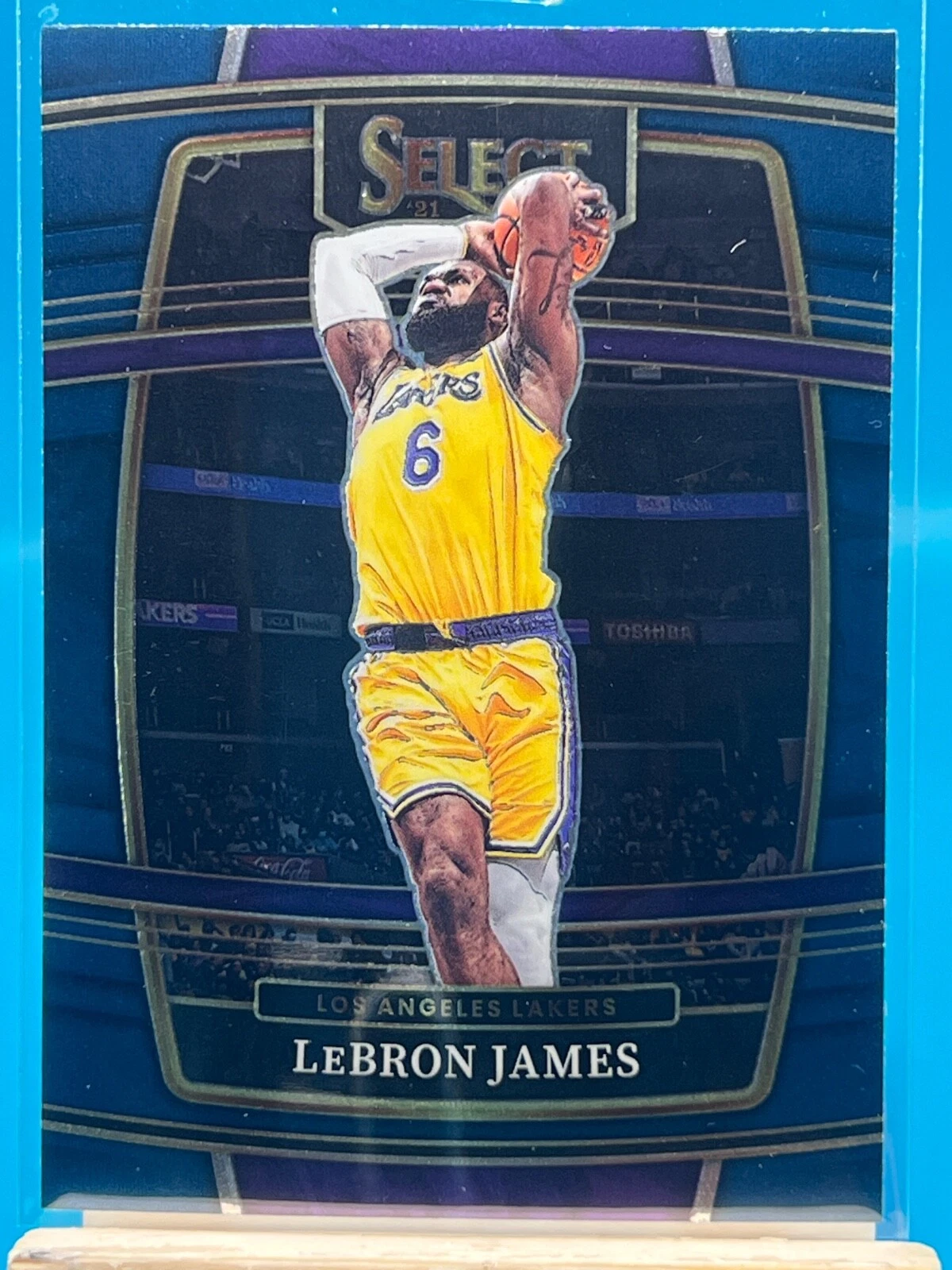 Lebron James trading card