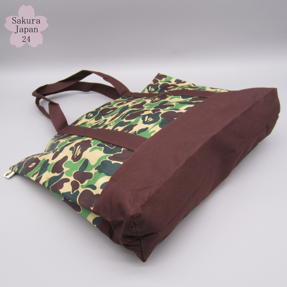 BAPE A Bathing Ape Tote Bag ABC Camo 2010 Winter Japanese Magazine