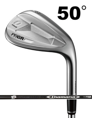 2023 PRGR 0 WEDGE LOFT 50° Diamana GRAPHITE SHAFT MENS GOLF CLUB GAP WEDGE GW