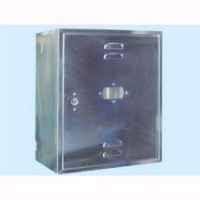 Armadietto In Lamiera Zincata Per Contatori Gas 45x35x25cm