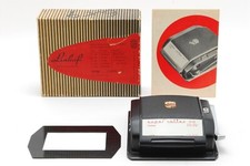 "Near MINT w/Box" Linhof Super rollex 6x9 2 1/4 x 3 1/4 Roll Film Holder