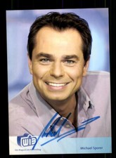 Michael Sporer WIB Autogrammkarte Original Signiert ## BC 214970
