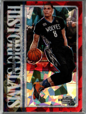 2019-20 Panini Contenders Optic Historic Slams Red Cracked Ice #1 Zach LaVine