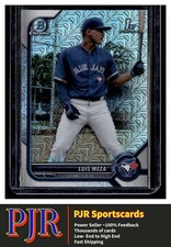 2022 Bowman Chrome #BCP-209 Luis Meza Blue Jays  Prospects Mojo Refractor