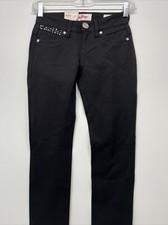 Buckle Daytrip Girls Skinny Black Stretch Pants 10