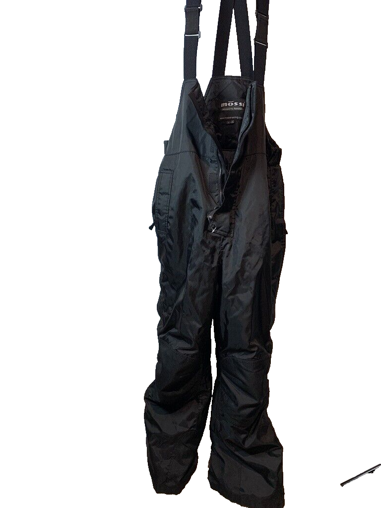 Mossi MotorSports Black Waterproof Snowmobile Ski Pants Size L for Winter Biking  