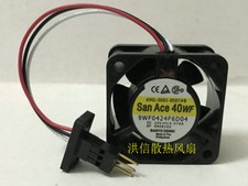1 PCS SANYO Fan 9WF0424F6D04 DC 24V 0.076A 40 40 20mm 4CM 3 pin For FANUC