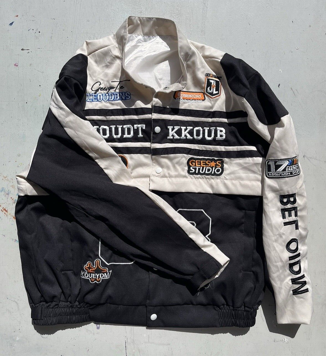 Men's Moudt Kkoub Racing Team Jacket Multicolor L Button
