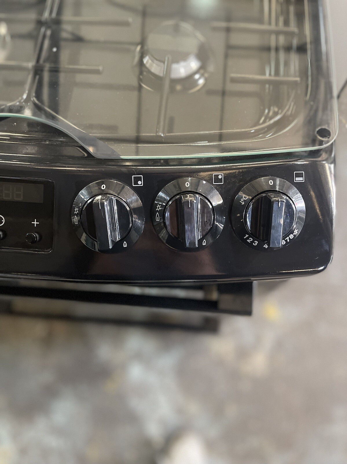 Zanussi ZCG43250BA 55cm Gas Double Oven Cooker eBay