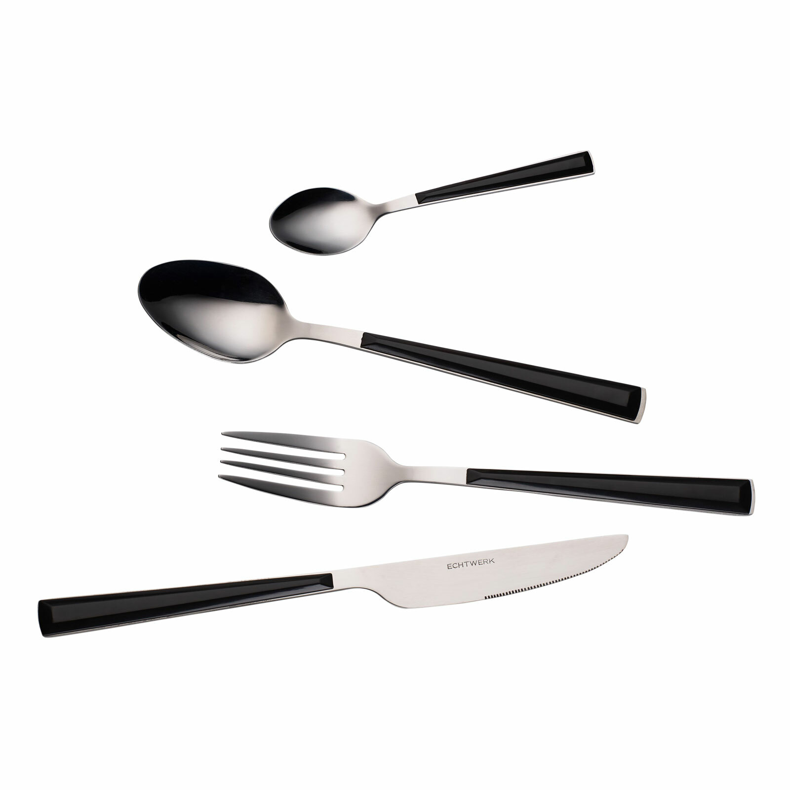 Набор посуды Echtwerk Basic Essbesteck Tafelbesteck Besteck-Set 16tlg Besteck B-WARE 3090₽