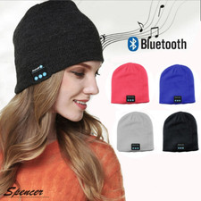 Wireless Smart Bluetooth Beanie Hat 4.2 Musical Knit Headset Cap with Headphone