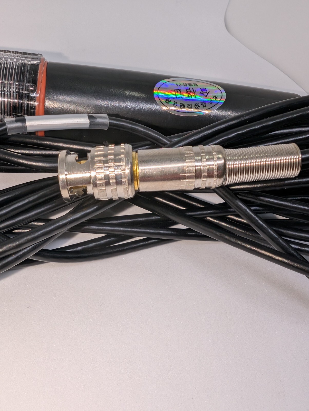 2x Industrial PH Electrode probes with BNC connector 1" NPT fitting