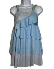 Revolution Dance Year Without Rain 766 Light Blue Layered Dance Dress