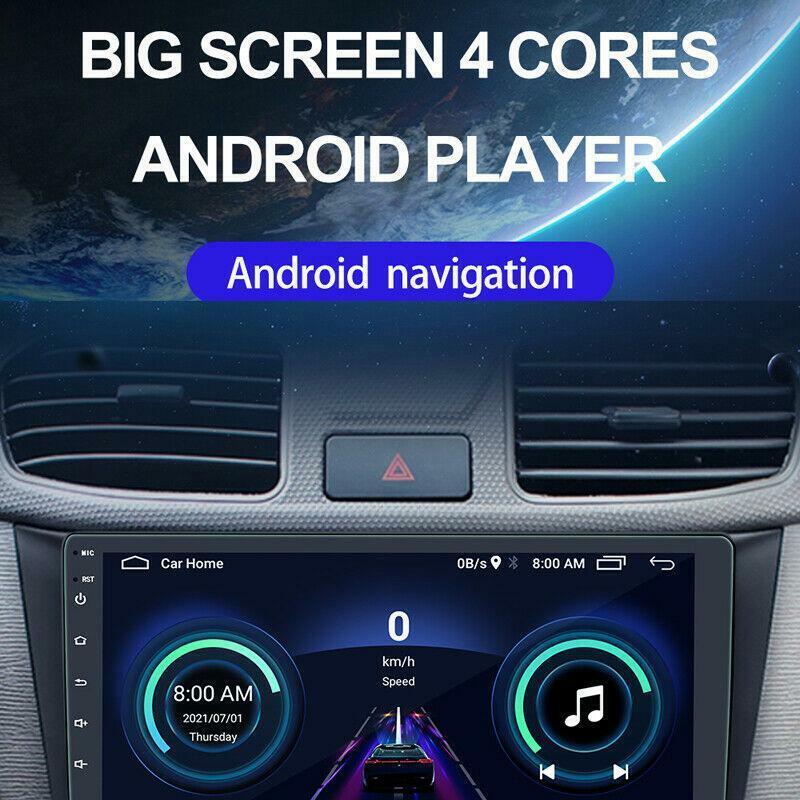 Car Stereo Radio GPS Wifi W/Carplay Kit2 DIN 10.1"Touch Android 10.1