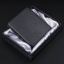 1X Sand Black Metal Cigarette Case Box Holder for 20 Regular Cigarettes USA