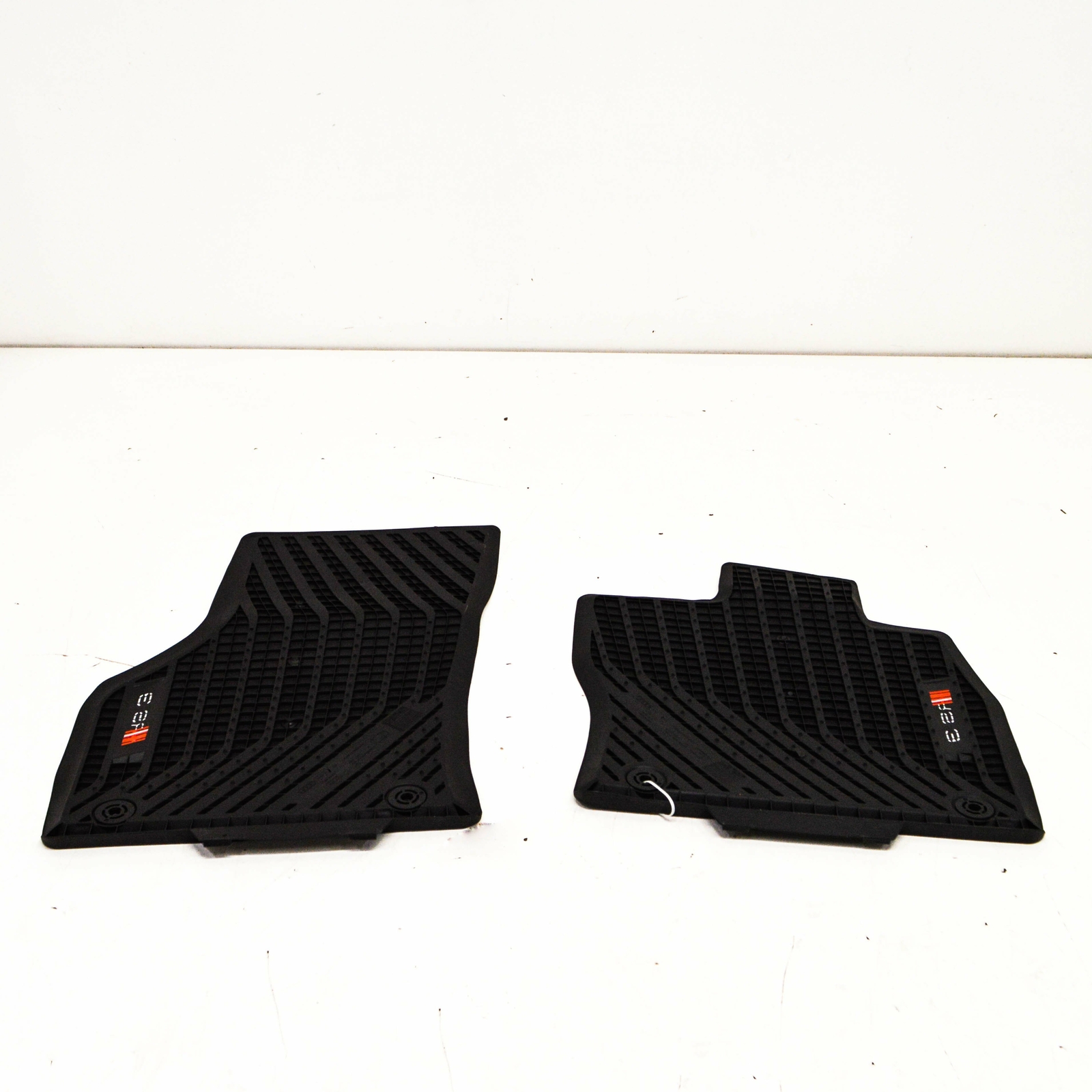 Audi A3 8V Front RS3 Rubber Floor Mats Black LHD 8V6061221041 NEW 