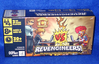Revengineers! The Reverse Engineering Party Dice Game New