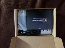 YPbPr Component to HDMI Converter Stereo Audio Video L/R 5RCA RGB Adapter 1080P